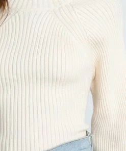 PUP4 Clothing Cerio Knit Sweater - Cream