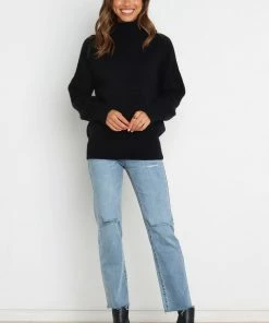 PUP4 Cersi Knit Sweater - Black Clothing