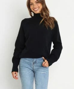 PUP4 Cersi Knit Sweater - Black Clothing