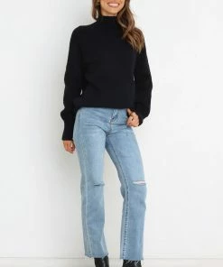 PUP4 Cersi Knit Sweater - Black Clothing