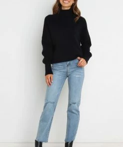 PUP4 Cersi Knit Sweater - Black Clothing