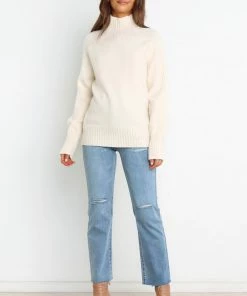 PUP4 Clothing Cersi Knit Sweater - Cream