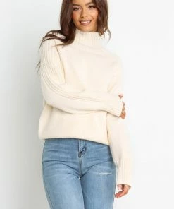 PUP4 Clothing Cersi Knit Sweater - Cream