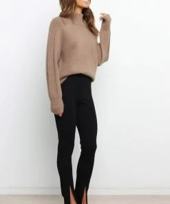 PUP4 Clothing Cersi Knit Sweater - Mocha