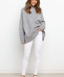 PUP52 Coven Knit Sweater - Grey