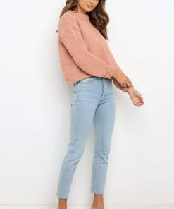 PUP52 Debut Knit Sweater - Peach