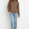 PUP4 Clothing Emily Knit Sweater - Olive