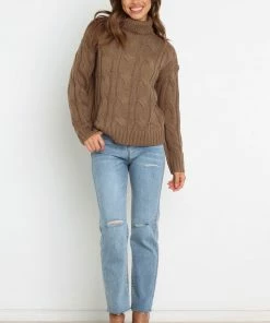 PUP4 Clothing Emily Knit Sweater - Olive