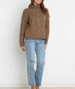 PUP4 Clothing Emily Knit Sweater - Olive