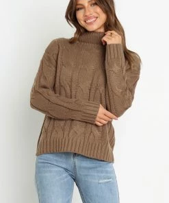 PUP4 Clothing Emily Knit Sweater - Olive