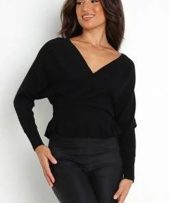 PUP20 Fiona Knit Sweater - Black