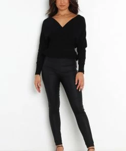 PUP20 Fiona Knit Sweater - Black