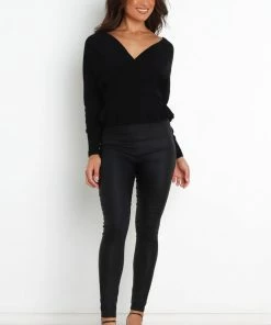 PUP20 Fiona Knit Sweater - Black