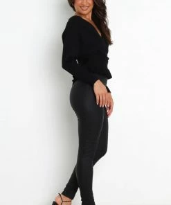 PUP20 Fiona Knit Sweater - Black