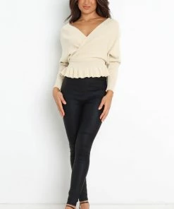 PUP20 Fiona Knit Sweater - Cream