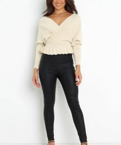 PUP20 Fiona Knit Sweater - Cream