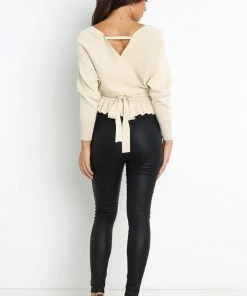 PUP20 Fiona Knit Sweater - Cream