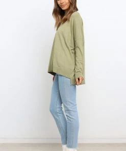 PUP50 Clothing Fleur Knit Sweater - Green