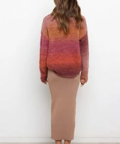 PUP4 Flynette Knit Sweater - Rust