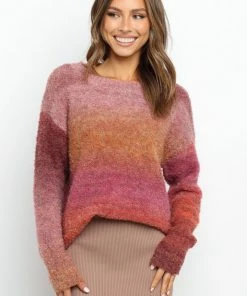 PUP4 Flynette Knit Sweater - Rust