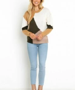 PUP4 Clothing Gaeta Knit Sweater - Beige