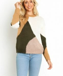 PUP4 Clothing Gaeta Knit Sweater - Beige