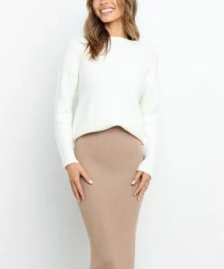 PUP29 Gamora Knit Sweater - White For The Bride