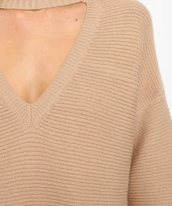 PUP16 Clothing Glade Knit Sweater - Tan