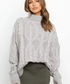 PUP44 Goolwa Knit Sweater - Grey