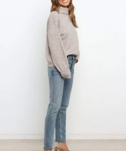 PUP50 Greta Knit Sweater - Grey Clothing