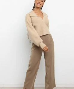 PUP4 Harrison Knit Sweater - Beige