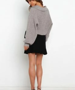 PUP4 Clothing Harrison Knit Sweater - Grey