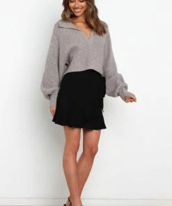 PUP4 Clothing Harrison Knit Sweater - Grey