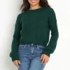 PUP4 Henrie Knit Sweater - Emerald Clothing