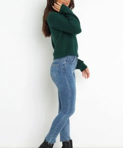 PUP4 Henrie Knit Sweater - Emerald Clothing