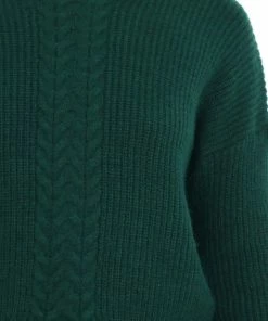 PUP4 Henrie Knit Sweater - Emerald Clothing
