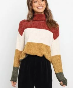 PUP4 Ino Knit Sweater - Rust