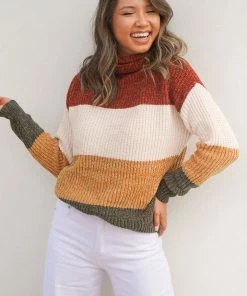 PUP4 Ino Knit Sweater - Rust