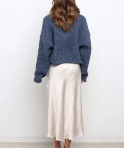 PUP3 Iovita Knit Sweater - Navy Clothing