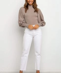 PUP55 Izarah Knit Sweater - Mocha