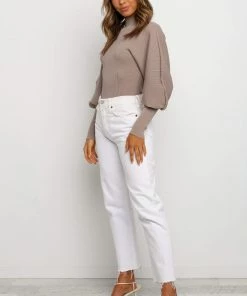 PUP55 Izarah Knit Sweater - Mocha