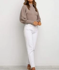 PUP55 Izarah Knit Sweater - Mocha