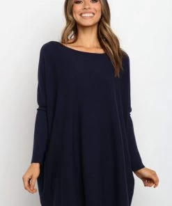 PUP3 Jemima Sweater - Navy Clothing