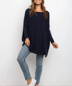 PUP3 Jemima Sweater - Navy Clothing