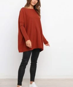 PUP3 Clothing Jemima Sweater - Rust