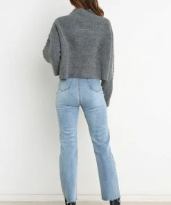 PUP53 Jeremo Knit Sweater - Dark Grey Clothing