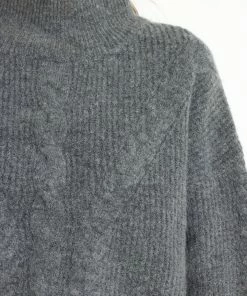 PUP53 Jeremo Knit Sweater - Dark Grey Clothing