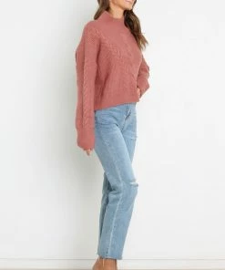 PUP53 Jeremo Knit Sweater - Rose