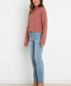 PUP53 Jeremo Knit Sweater - Rose