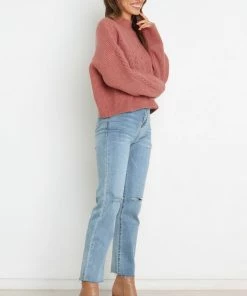 PUP53 Jeremo Knit Sweater - Rose